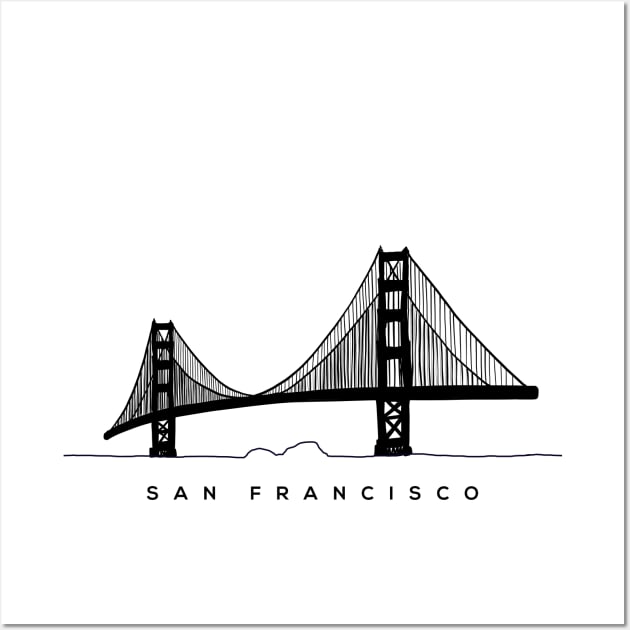 San Francisco Wall Art by Melu